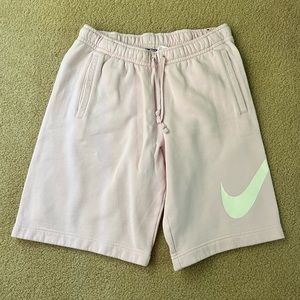 Nike Men’s Light Pink Sweat Shorts
